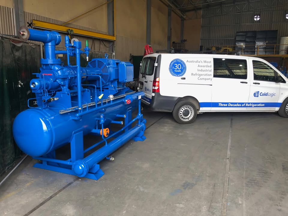 Cold Logic industrial refrigeration compressor package
